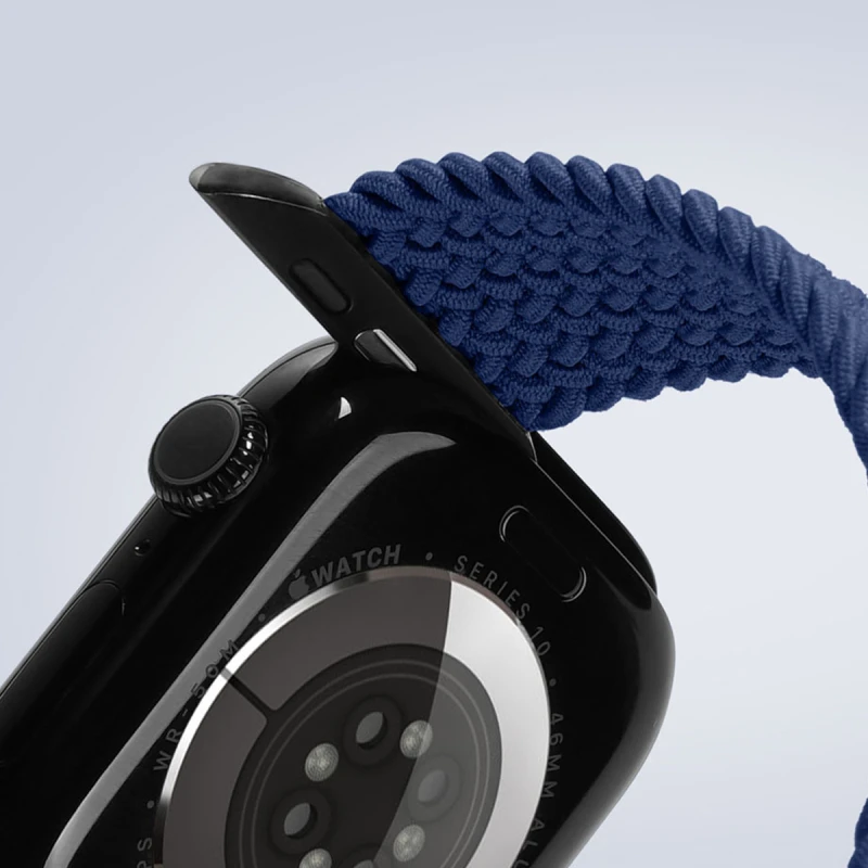 Ремінець Dux Ducis Mixture Ultra для Apple Watch 42(ser.1-3)/44/45/46/49mm – Deep Blue. Фото 5 з 8