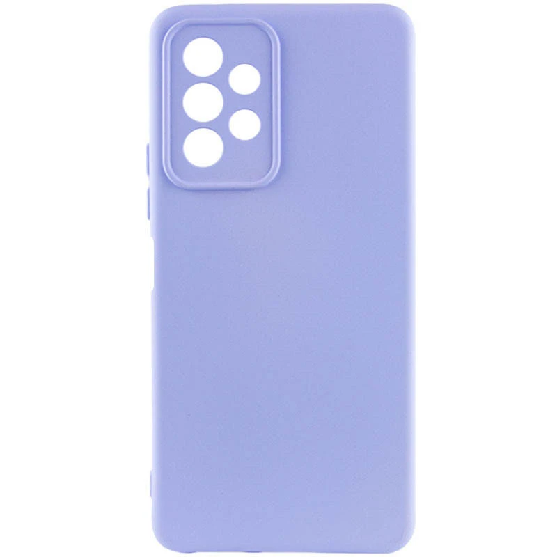 Чехол Silicone Case Lakshmi Premium з закритою камерою на Samsung Galaxy A32 (A325F) 4G – Сиреневый / Dasheen. Фото 2 из 9