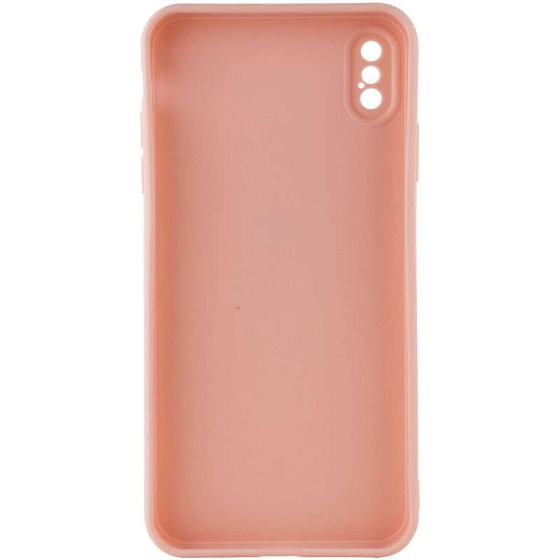 Кольоровий силіконовий чохол із захистом камери на Apple iPhone XS Max (6.5") – Рожевий / Pink Sand. Фото 2 з 4