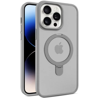 Кольоровий TPU+PC з металевими кнопками, кільцем та MagSafe на Apple iPhone 16 Pro фото 1 з 14