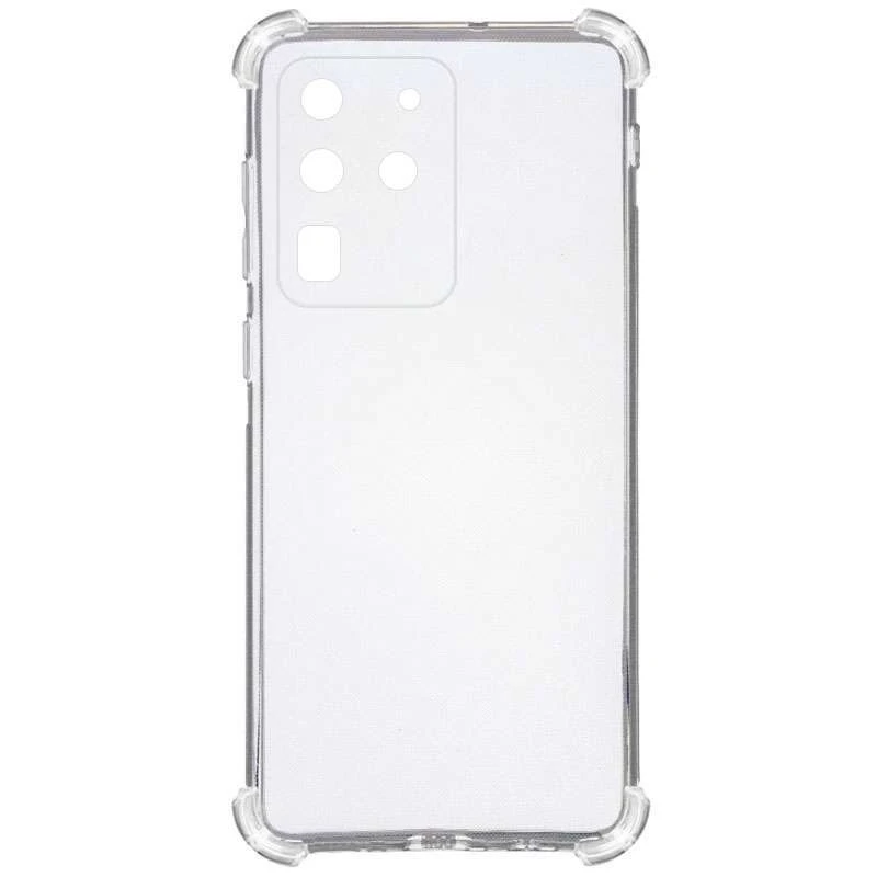 Ультратонкий силіконовий чохол GETMAN з критими бортами на Samsung Galaxy S20 Ultra фото 2 з 2