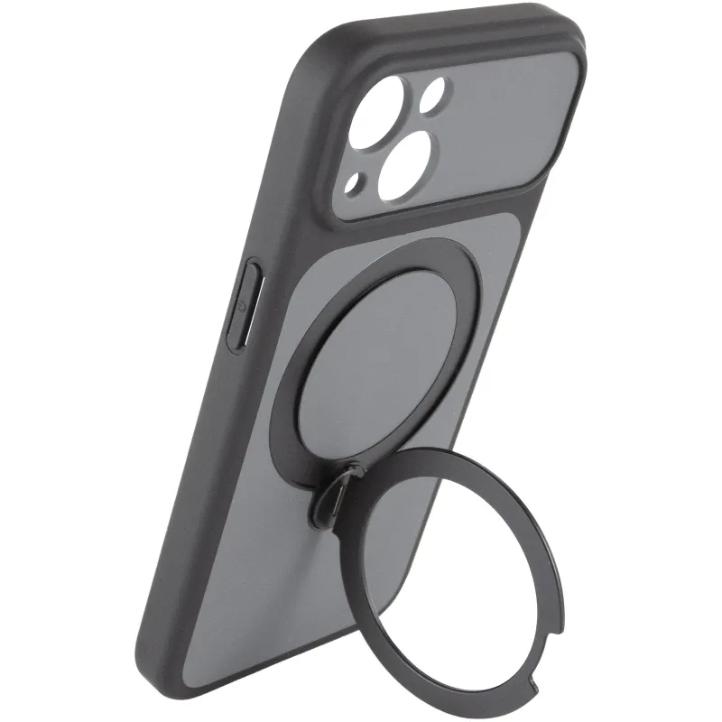 Чехол Ummi Full Camera with Magnetic Fit HQ Ring для Apple iPhone 14 (6.1") – Black. Фото 7 из 10