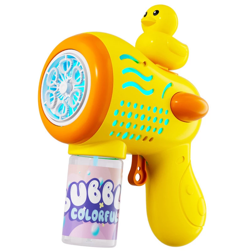 Пістолет з мильними бульбашками H045 Duckling + bottle 50ml фото 1 з 1