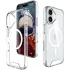 Чохол TPU Space Case with Magnetic Fit для Apple iPhone 16 Plus – Прозорий. Фото 6 з 9