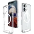 Чехол TPU Space Case with Magnetic Fit для Apple iPhone 16 – Прозрачный. Фото 7 из 9