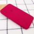 Чехол Silicone Case Square с защитой камеры для Apple iPhone XS Max (6.5") – Красный / Rose Red. Фото 2 из 3