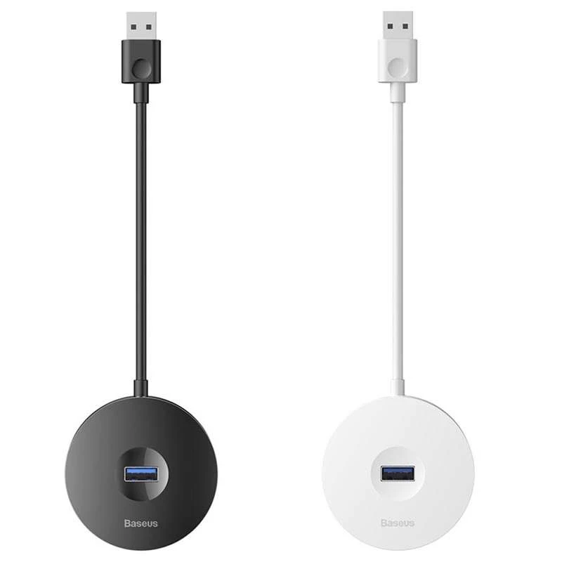 Переходник HUB Baseus Round Box USB to USB 3.0 + 3USB 2.0 фото 1 из 1