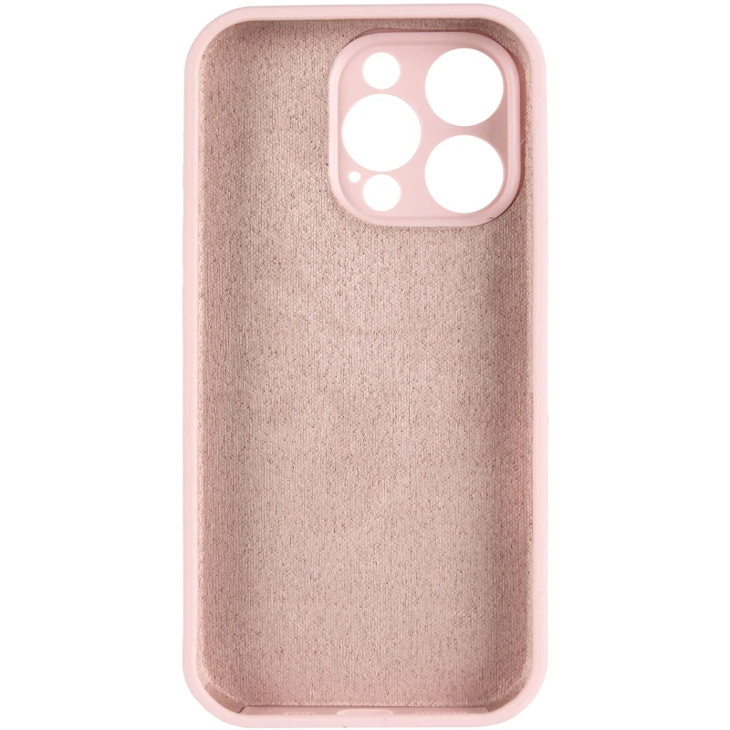 Чохол Silicone Case з захистом камери на Apple iPhone 13 Pro (6.1") – Рожевий / Chalk Pink. Фото 11 з 14