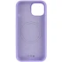 Чохол Silk Full Protective (AA) NO LOGO with Magnetic Fit для Apple iPhone 12 Pro (6.1") – Бузковий / Dasheen. Фото 4 з 6