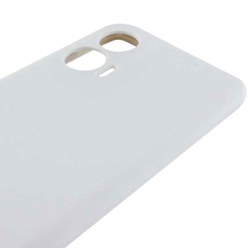 Чехол Silicone Case Lakshmi Plus с закрытой камерой для Motorola Edge 50 – Белый / White. Фото 7 из 9