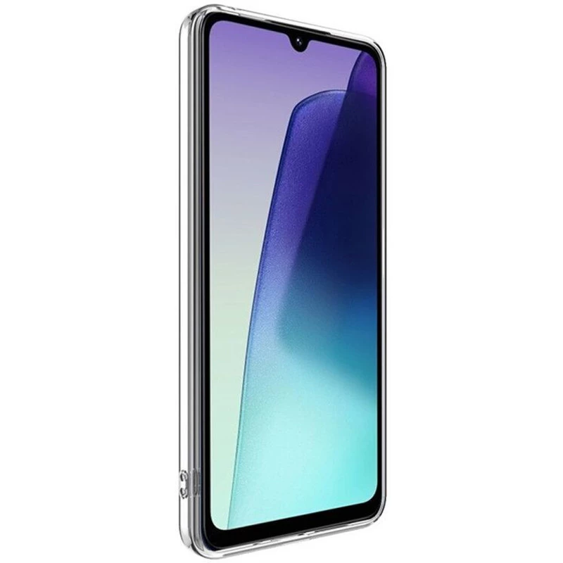 Силиконовый чехол с крытыми бортами для Xiaomi Poco C75 – Бесцветный (прозрачный). Фото 2 из 3