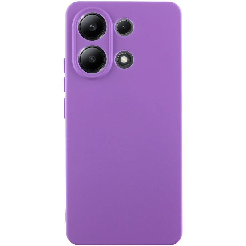Чехол Silicone Cover Ummi Lakshmi Full Camera (AA) для Xiaomi Redmi Note 13 5G – Фиолетовый / Purple. Фото 1 из 2