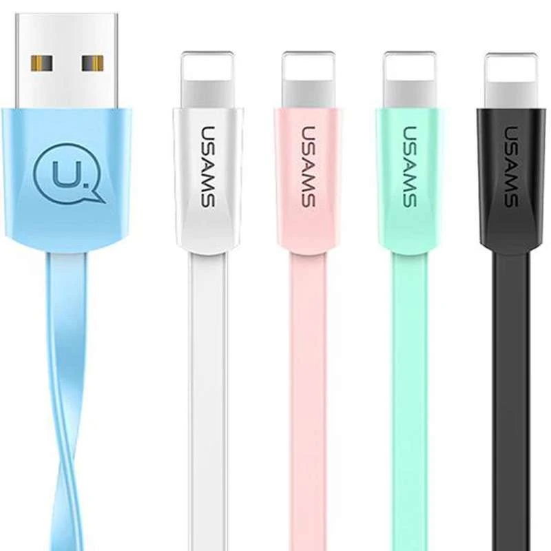 

Дата кабель USAMS US-SJ199 USB to Lightning 2A (1.2m)