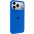 Чехол Silk Full Protective (AA) для Apple iPhone 18 Pro Max – Синий / Capri Blue. Фото 1 из 5