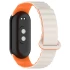 Ремінець Dual-color Magnetic для Xiaomi Mi Band 9/8 – White / Orange. Фото 4 з 9