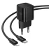 МЗП Hoco N66 Ingenious PD35W (1USB-C) + кабель Type-C to Lightning – Black. Фото 4 з 5