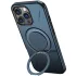 TPU+PC чохол Kalebol Magnetic Case для Apple iPhone 16 Pro Max – Blue. Фото 3 з 3
