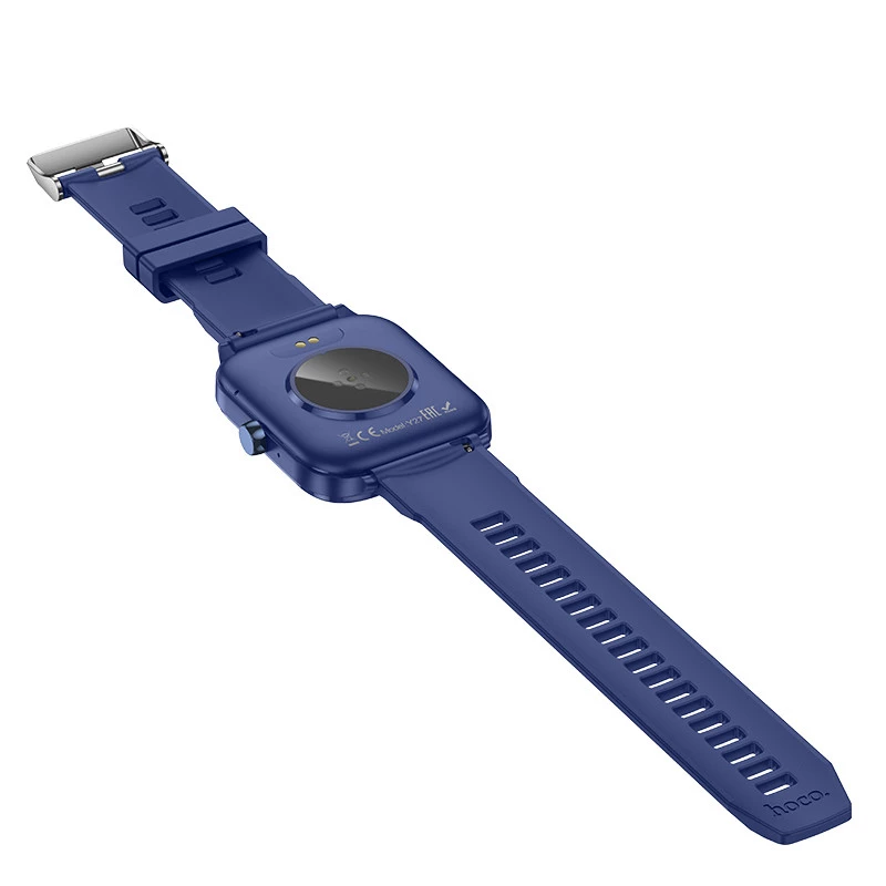 Смарт-годинник Hoco Smart Watch Y27 Smart sports watch (call version) – Blue. Фото 3 з 5