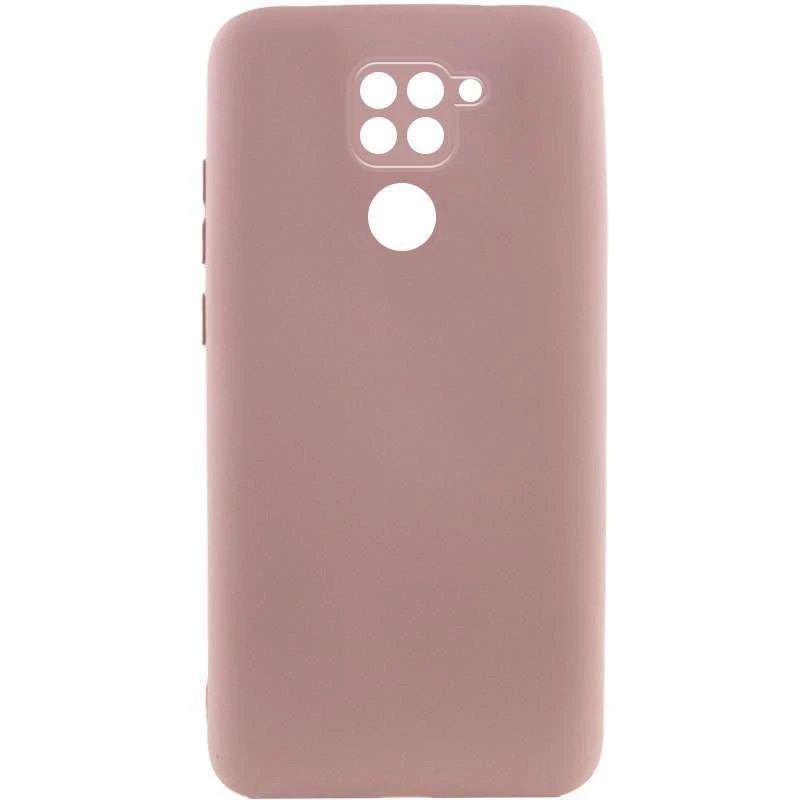 

Чехол Silicone Case Lakshmi с закрытой камерой для Xiaomi Redmi Note 9 / Redmi 10X (Розовый / Pink Sand), Рожевий / pink sand