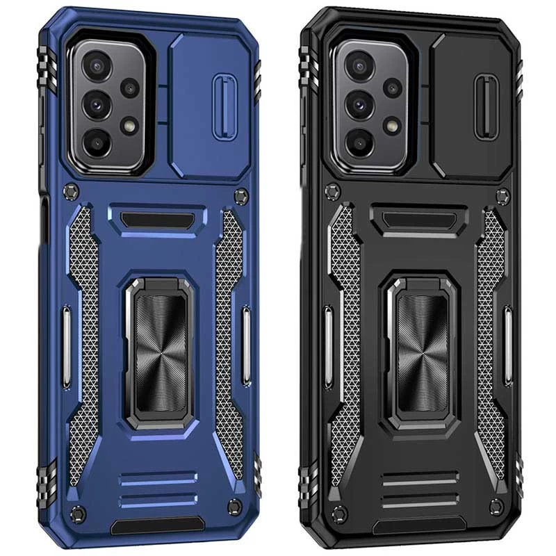 Ударопрочный чехол Square Ring c шторкой на камеру для Samsung Galaxy A13 4G фото 3 из 3