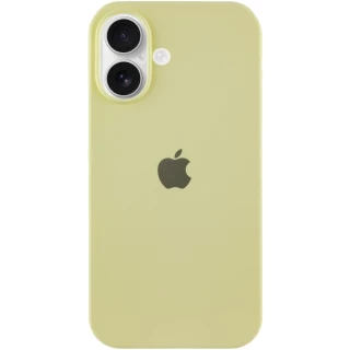 Чохол Silicone Case з закритим низом на Apple iPhone 16 Plus фото 1 з 8