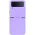 Чохол Foldables Silicone Cover Lakshmi (AAA) для Samsung Galaxy Z Flip4 – Бузковий / Dasheen. Фото 4 з 8