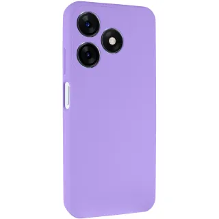 Чохол Silicone Case Lakshmi Premium із закритою камерою для TECNO Spark 10 — Бузковий / Dasheen