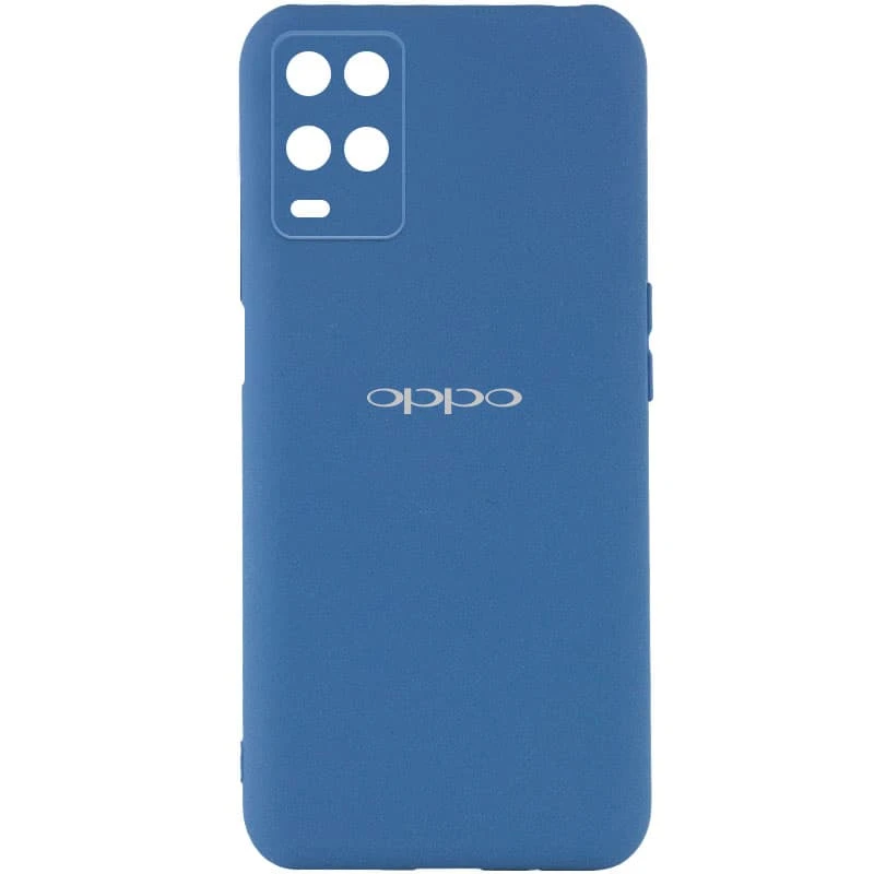 

Чохол My Colors з захистом камери на Oppo A54 4G (Синій / Navy blue)