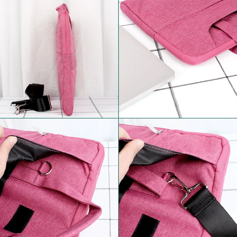 Сумка для ноутбуку Denim with Straps 13/14.2'' – Rose. Фото 4 з 8