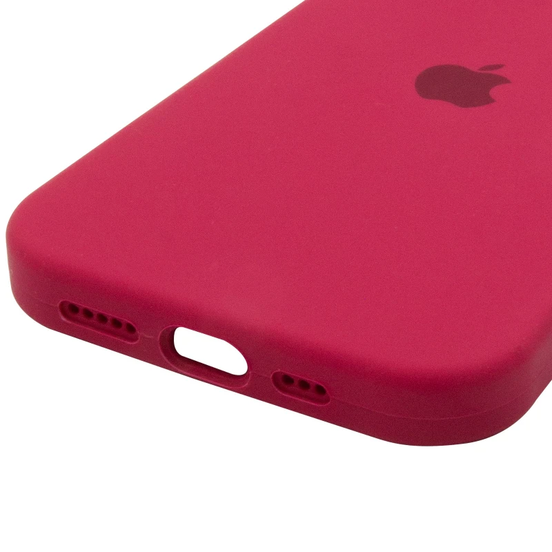 Чохол Silicone Case з закритим низом на Apple iPhone 17 Pro Max (6.9") – Червоний / Rose Red. Фото 6 з 6
