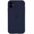 Чохол Silicone Case з захистом камери на Apple iPhone 12 (6.1") – Темно-синій / Midnight blue. Фото 1 з 1