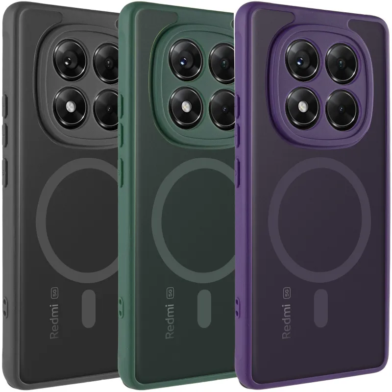 Чехол TPU Bloom with Magnetic Fit для Xiaomi Redmi Note 14 Pro 4G фото 3 из 3