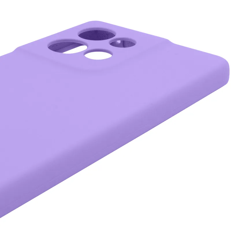 Чехол Silicone Cover Ummi Lakshmi Full Camera (AA) для Motorola Edge 50 Neo – Сиреневый / Dasheen. Фото 5 из 6