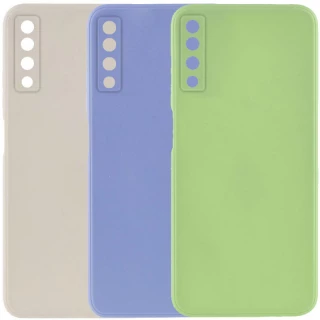 Кольоровий силіконовий чохол із захистом камери на Samsung A750 Galaxy A7 (2018) фото 1 Кольоровий силіконовий чохол із захистом камери на Samsung A750 Galaxy A7 (2018) фото 1 з 1