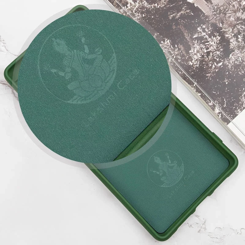 Силиконовый чехол Cover Lakshmi с логотипом для Google Pixel 9 Pro XL – Зеленый / Dark green. Фото 2 Силиконовый чехол Cover Lakshmi с логотипом для Google Pixel 9 Pro XL – Зеленый / Dark green. Фото 2 из 2