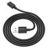 Дата кабель Hoco X73 Ferry USB to Lightning 2.4A (1m) – Black. Фото 2 из 5