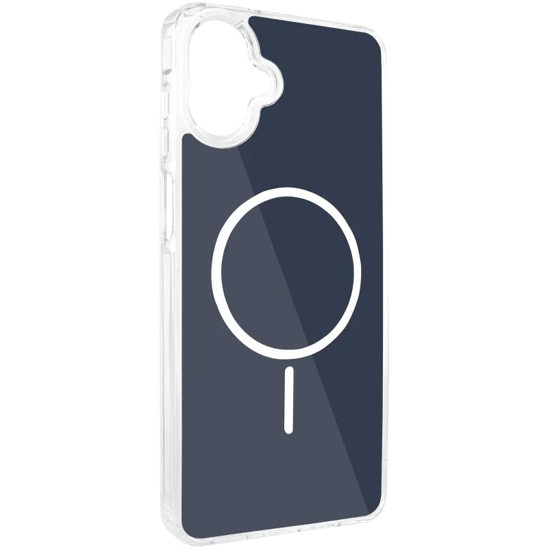 Чехол TPU+PC Nami with MagSafe для Samsung Galaxy A07 – Midnight Blue. Фото 1 из 6