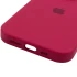 Чехол Silicone Case с защитой камеры для Apple iPhone 14 Pro Max (6.7") – Красный / Rose Red. Фото 9 из 9