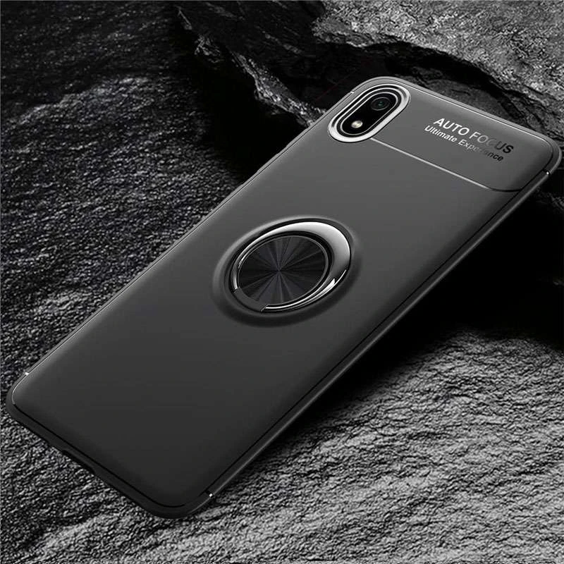 Чохол Deen ColorRing з кільцем на Xiaomi Redmi 7A – Чорний / Чорний. Фото 8 з 8