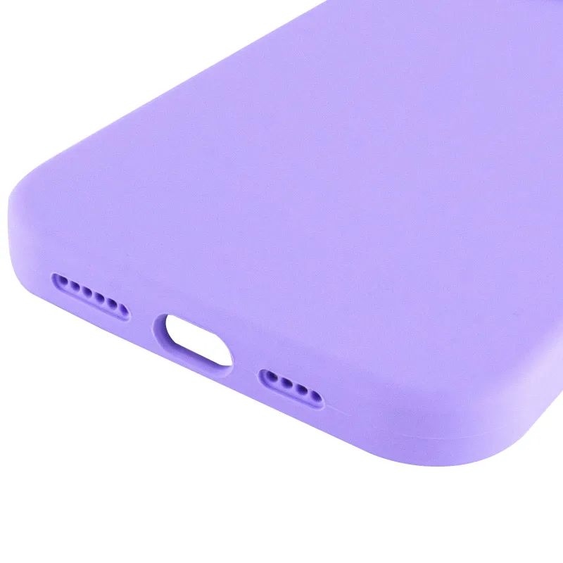 Чехол Silk Full Protective (AA) NO LOGO для Apple iPhone 16 Pro Max – Сиреневый / Dasheen. Фото 11 из 11