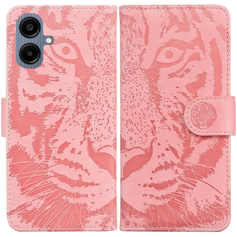 Шкіряний чохол-книжка Tiger для Samsung Galaxy A07 – Pink. Фото 7 з 7