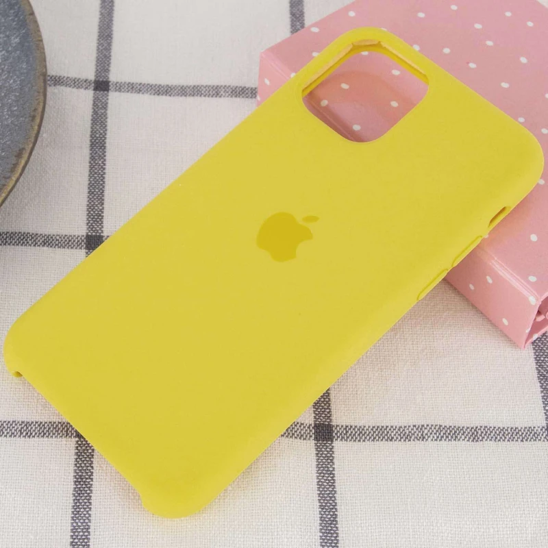 Чехол Silicone Case для Apple iPhone 11 Pro (5.8") – Желтый / Yellow. Фото 2 из 3