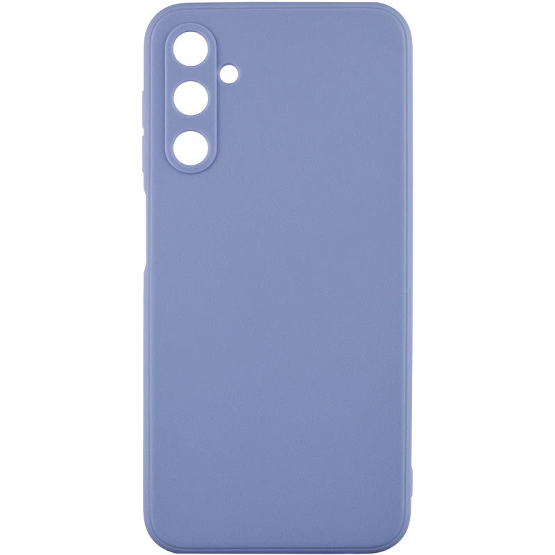 

Цветной силиконовый чехол с защитой камеры для Samsung Galaxy A15 4G/5G (Голубой / Mist blue), Блакитний / mist blue