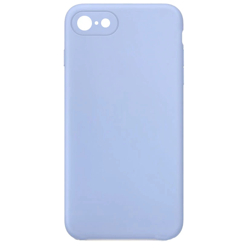 Чохол Silicone Case Square L з захистом камери на Apple iPhone SE (2020) – Блакитний / Lilac Blue. Фото 1 з 1