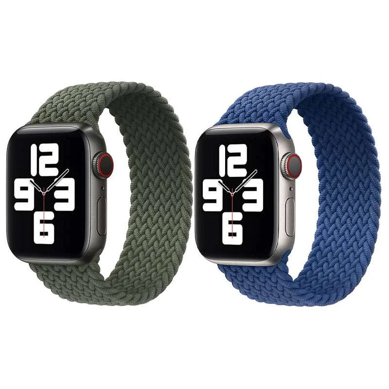 

Ремінець Braided Solo Loop (AAA) для Apple watch 42mm/44mm 155mm