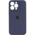 Чохол Silicone Case з захистом камери на Apple iPhone 17 Pro (6.3") – Темно-синій / Midnight blue. Фото 1 з 1