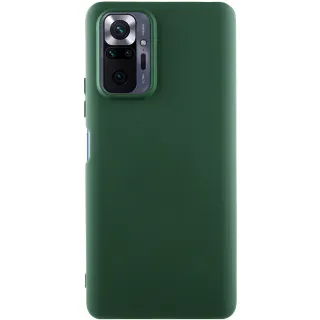 Чехол Silicone Cover Ummi Lakshmi (AA) для Xiaomi Redmi Note 10 Pro — Зеленый / Cyprus Green