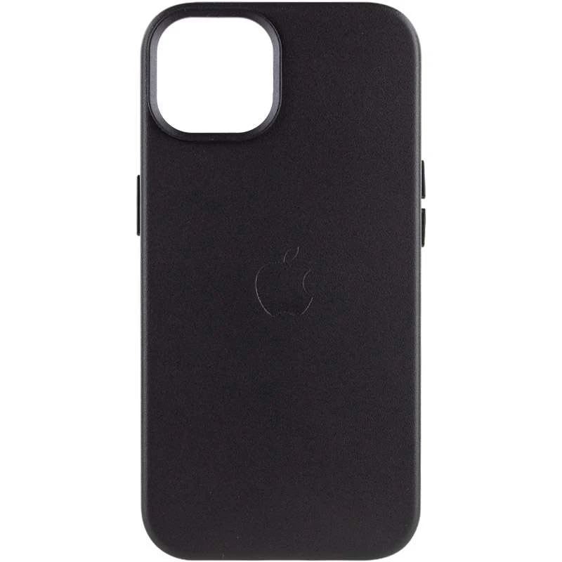 

Кожаный чехол Silicone Case с MagSafe для Apple iPhone 13 (6.1") (Black)