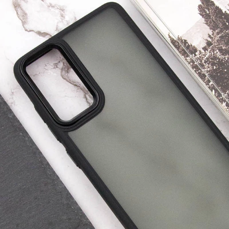 Чохол TPU+PC Lyon Frosted на Samsung Galaxy S23 FE – Black. Фото 7 з 7