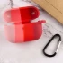 Силіконовий футляр Colorfull для навушників AirPods Pro – Рожевий / Червоний. Фото 3 з 4